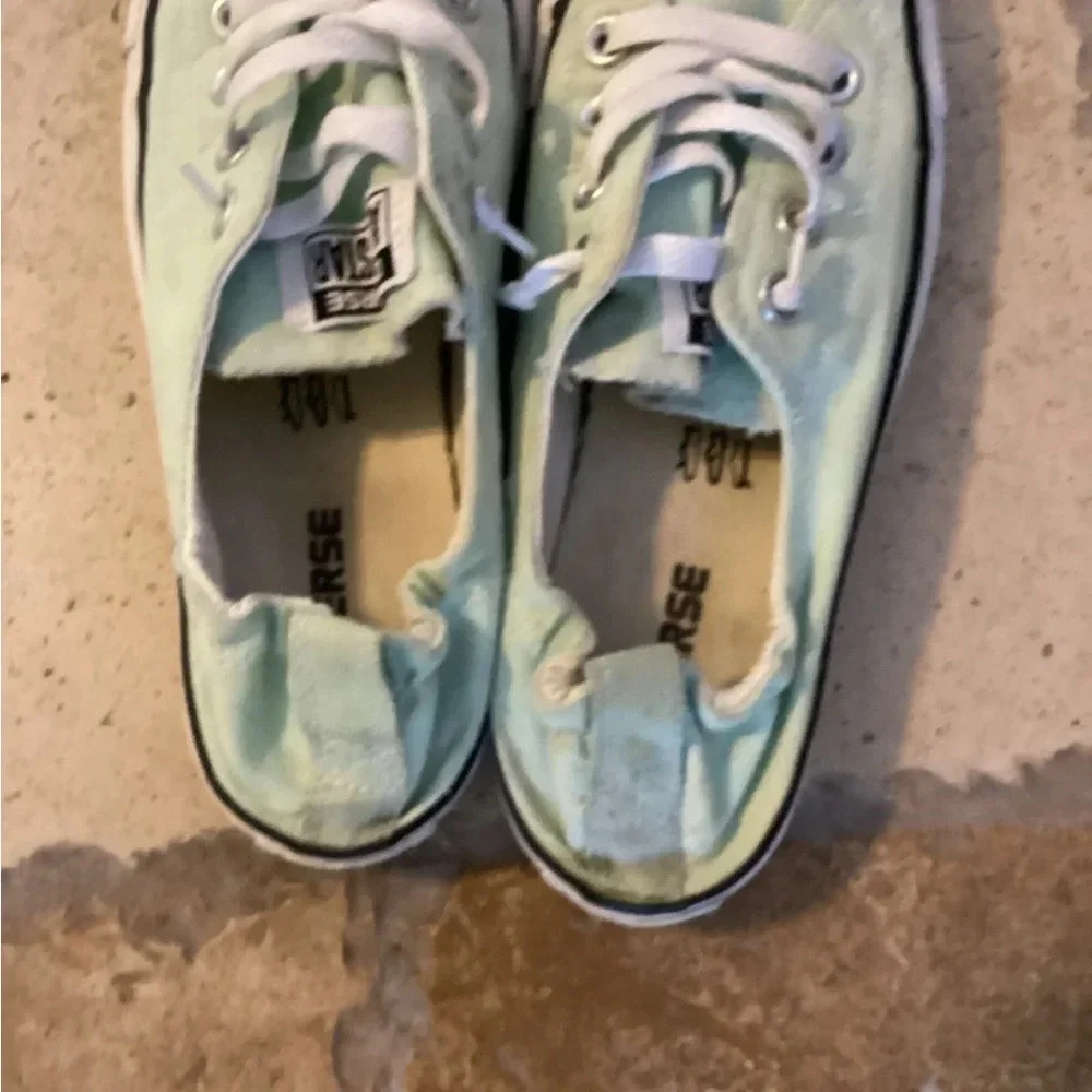 Converse Green Sneakers Classic Low-Top Canvas-8